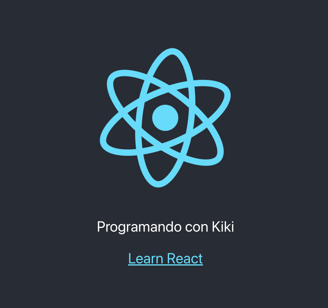 Resultado de editar App.js